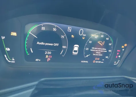 2025 Honda Accord Hybrid Ex-L из США, поврежденный, VIN 1HGCY2F64SA073822